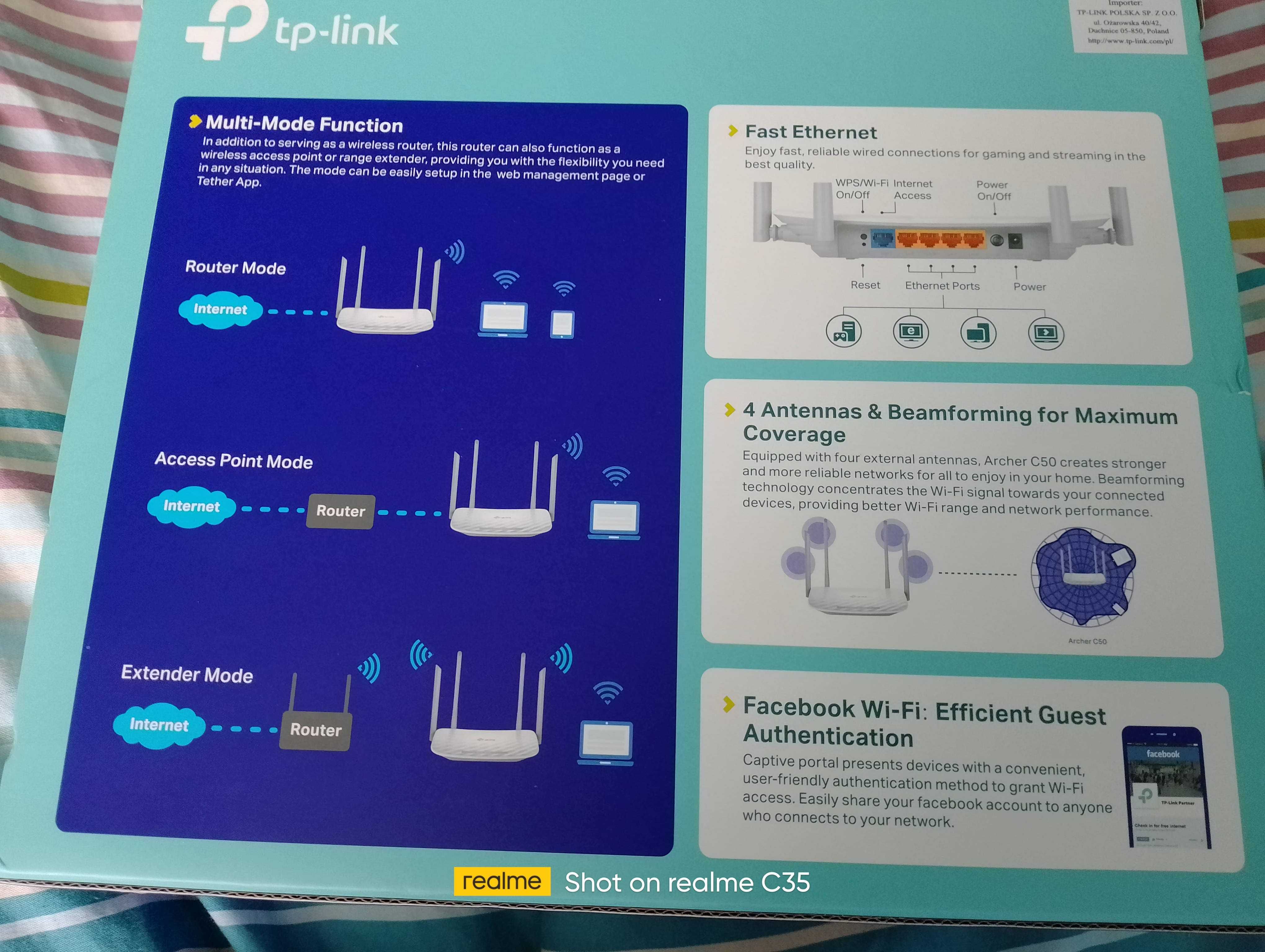 Router Tp-link Archer C50