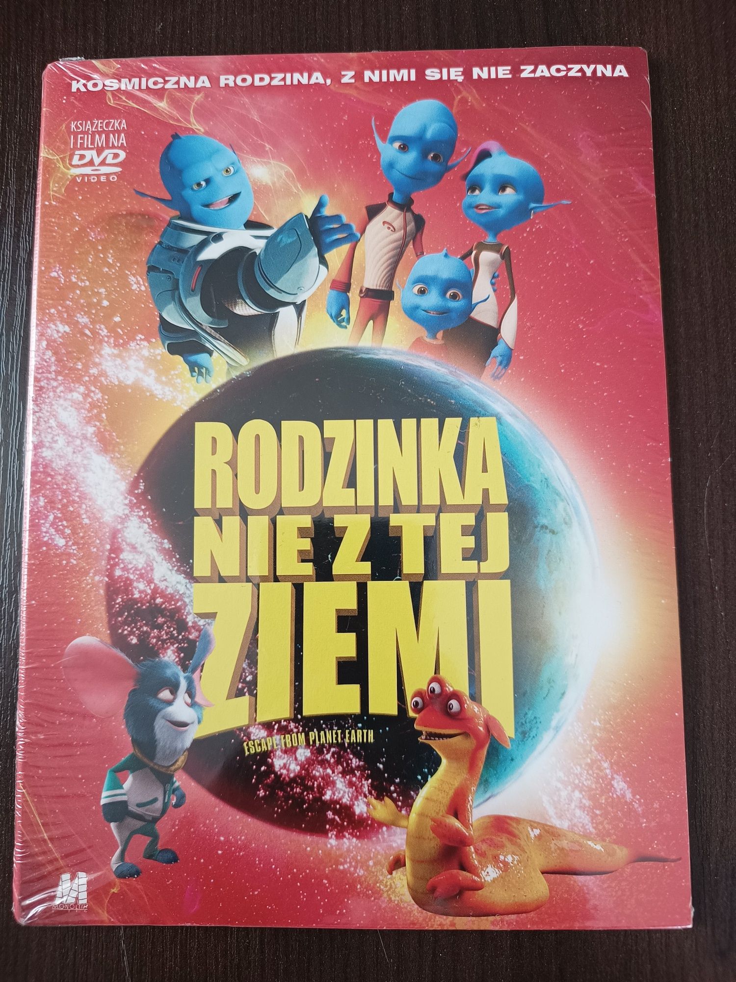 Bajka na dvd Rodzinka nie z tej ziemi nowa