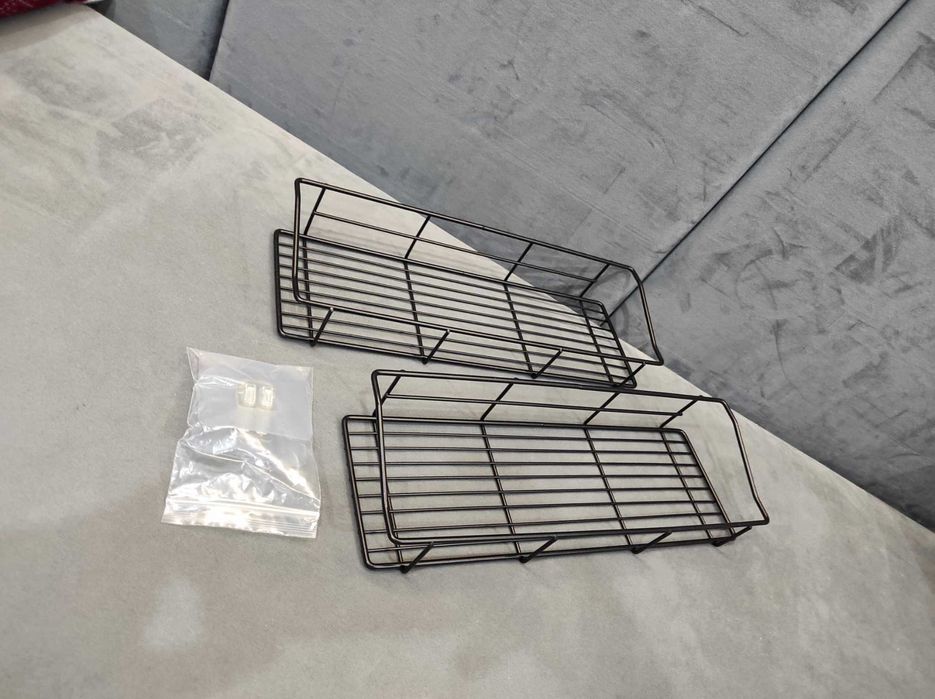 Półki kuchenne na przybory, sztućce komplet 2 szt. Organizer kuchenny