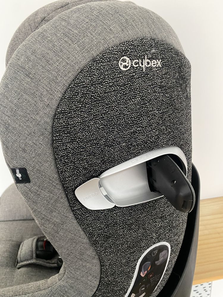 Cadeira Cybex Sirona Z+ com base Z rotativa isofix