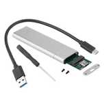 внешний карман M.2 NVMe USB 3.1, алюминий, скорость до 10gbps