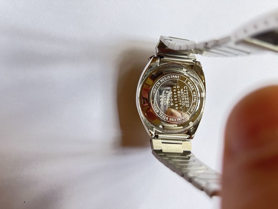 Citizen Bullhead cronógrafo vintage