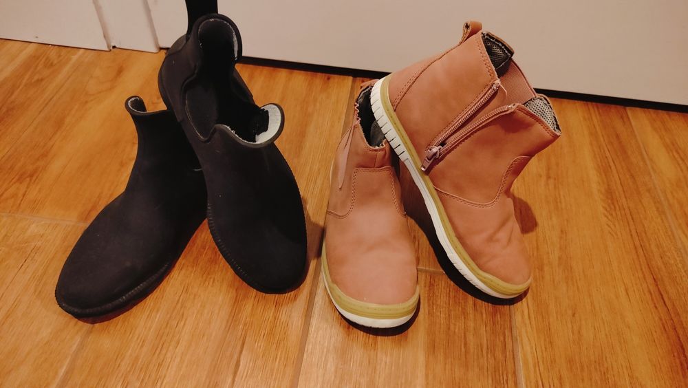 Buciki jesienne dla dziewczynki