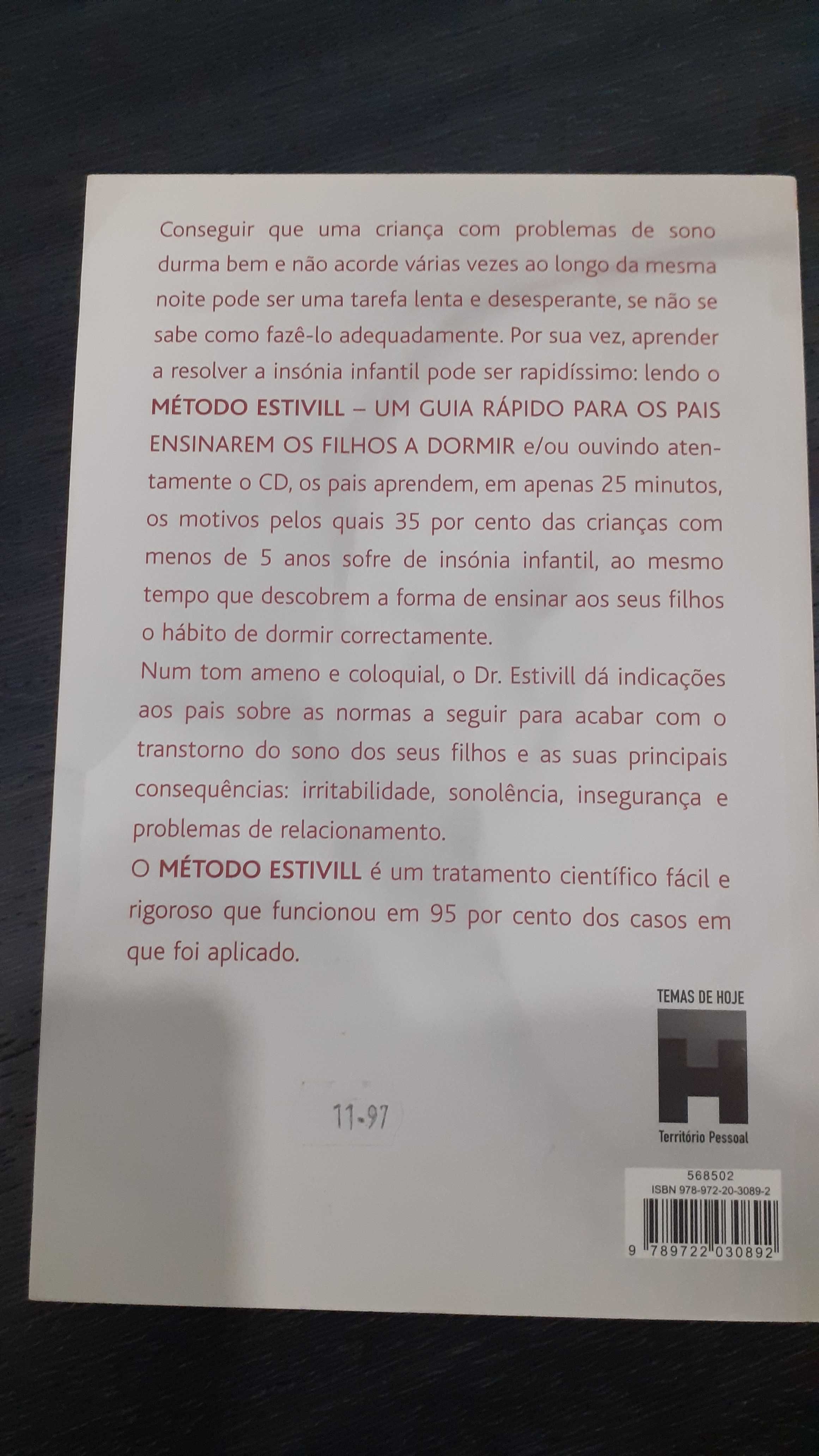 Ensinar os filhos a dormir - Método Estivill