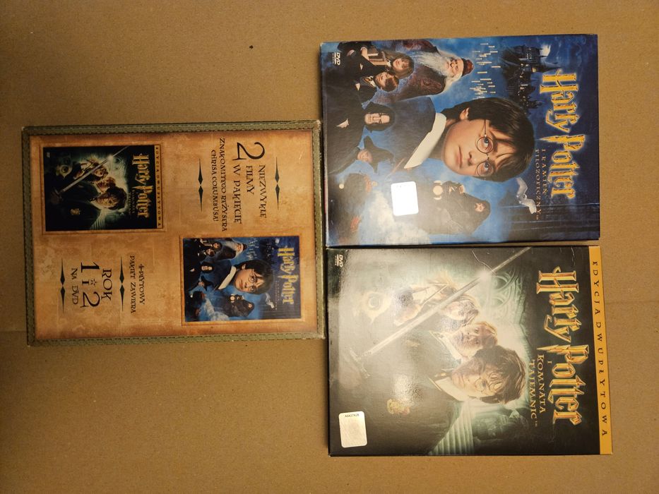 Zestaw 2 płyt DVD Harry Potter