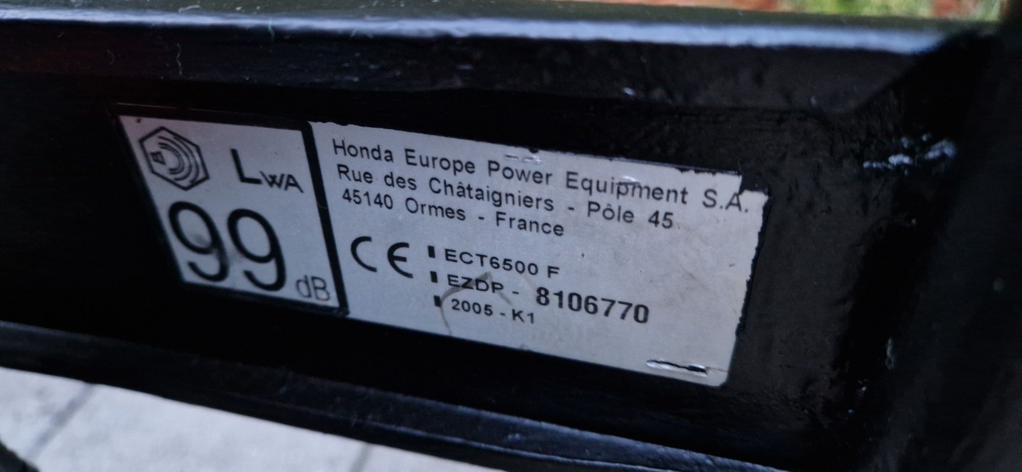 Agregat prądotwórczy 3-fazy HONDA ECT6500 6.5kVA silnik GX390 oryginał