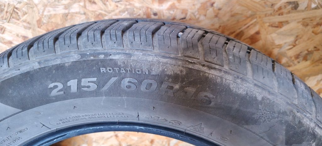 4 opony zimowe 215/60/16