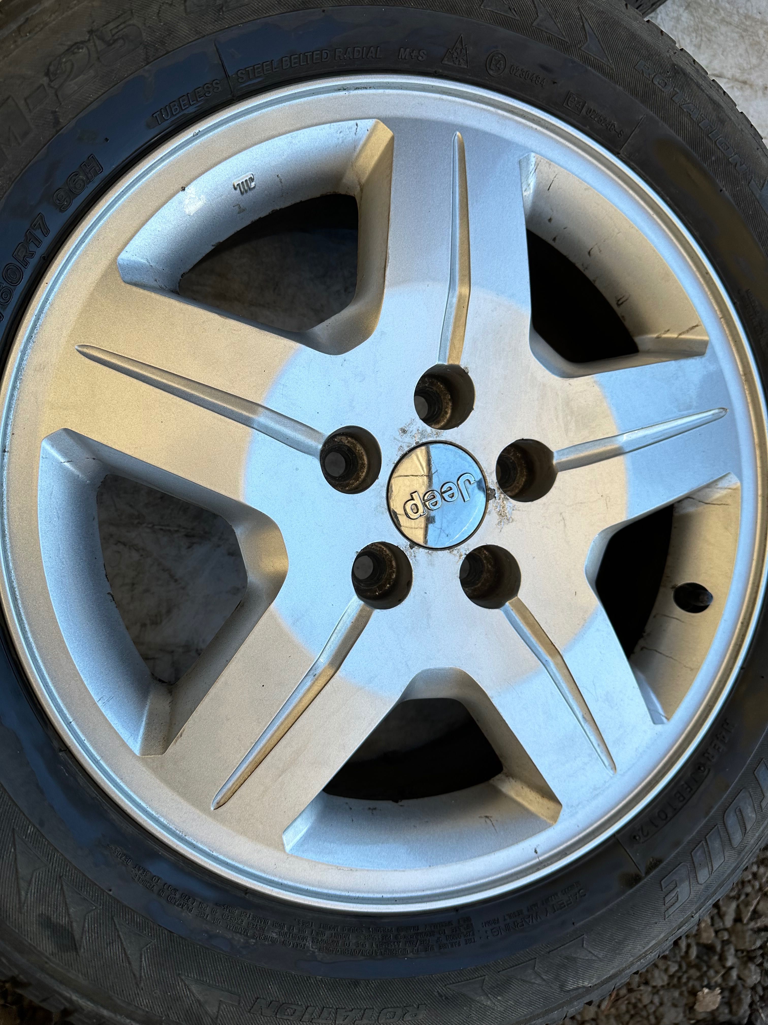 Felgi aluminiowe JEEP 17 5x114,3