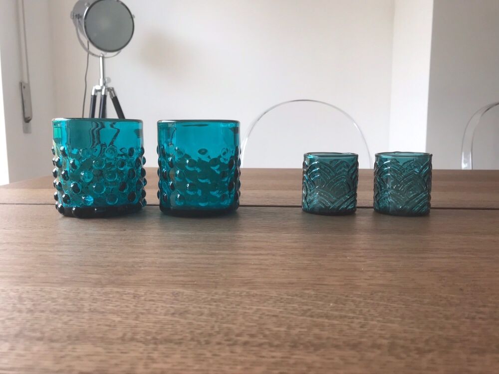 Porta-velas (H&M Home; Loja do Gato Preto; La Redoute; Espaço Casa)