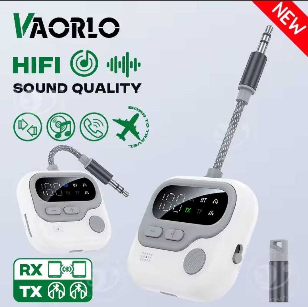 Универсальный Bluetooth-адаптер 2-в-1 HD-звук поддержка 2-х устройств