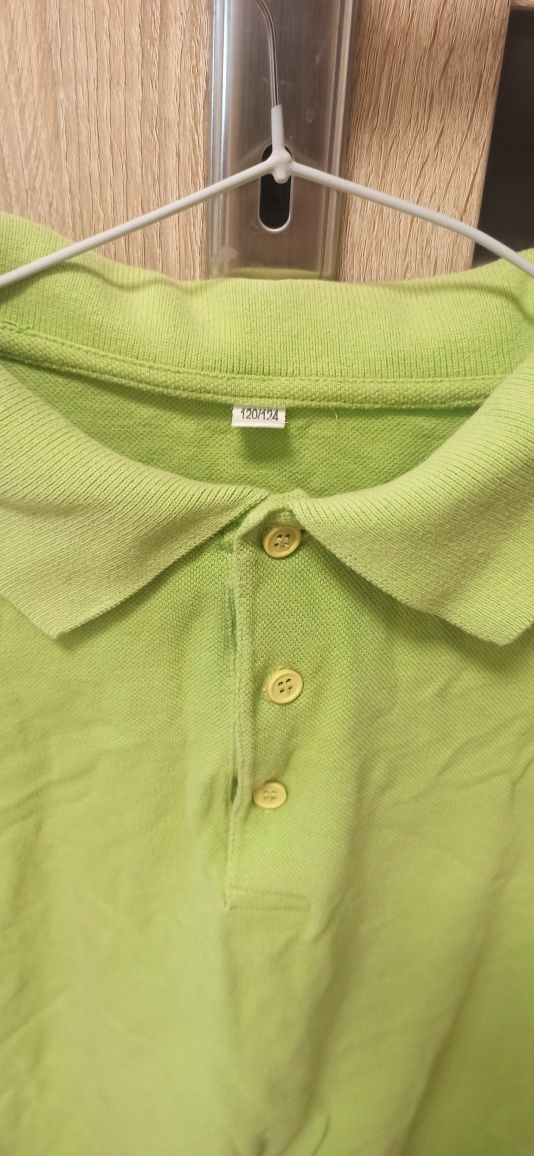Męska zielona koszulka polo w rozmiarze XL/2XL
