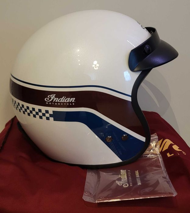 Kask motocyklowy otwarty Indian A 500 r. S (55-56 cm)