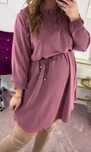 Jagodowa sukienka Patti store Plus size