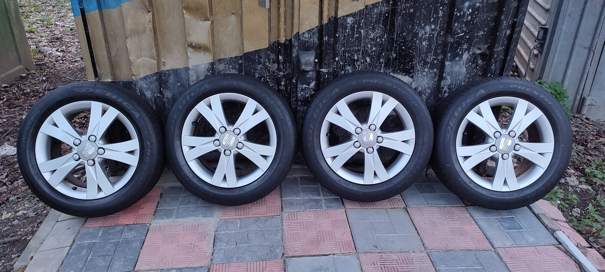 Диски SEAT 5х112 R16 в зборі з резиною