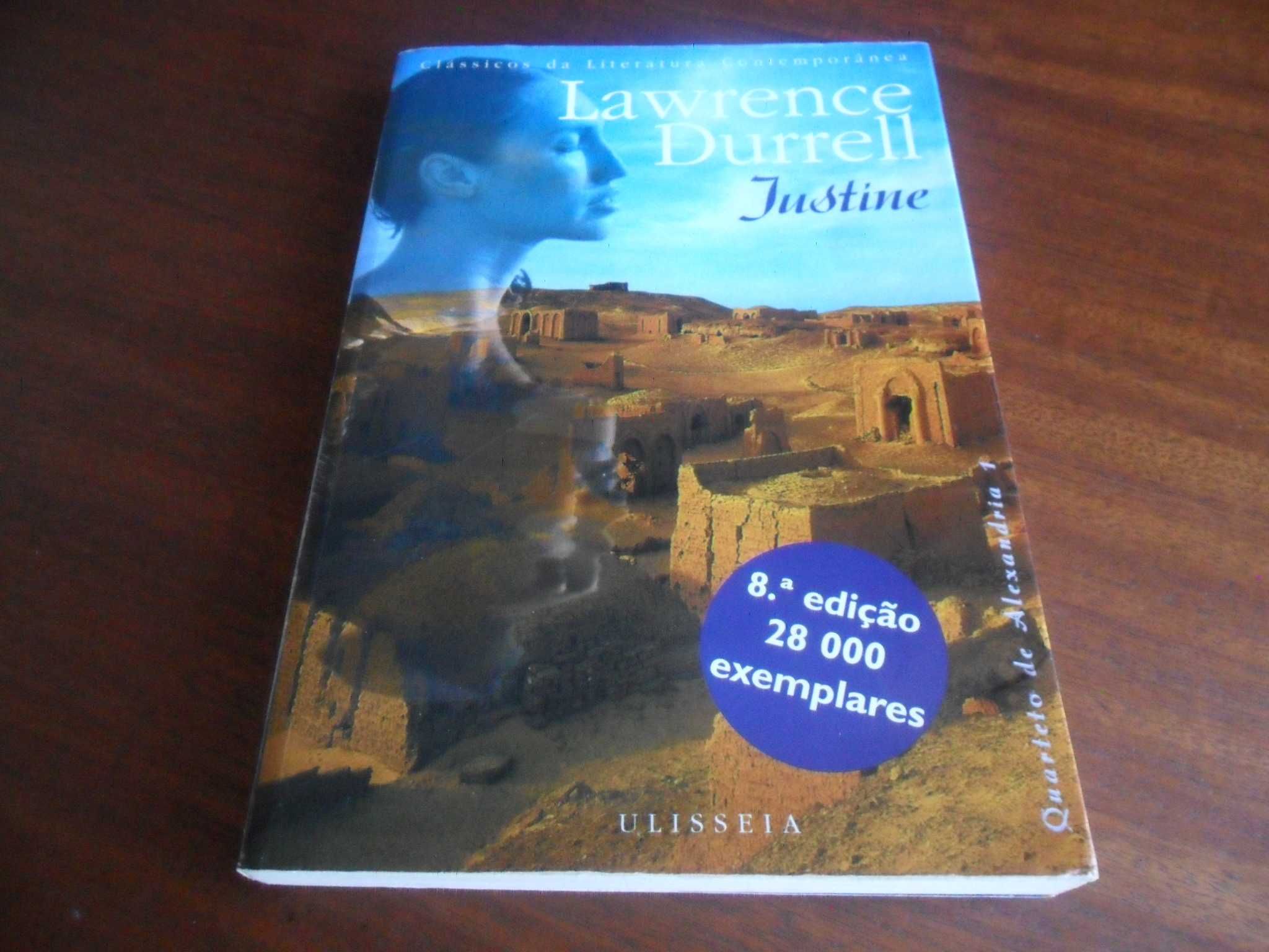 "Justine" de Lawrence Durrell - 8ª Edição de 2004