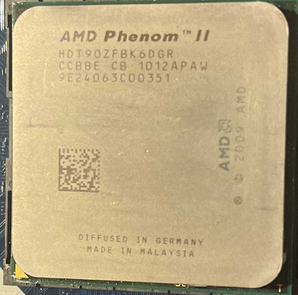 Procesor AMD Phenom II X6 1090T + płyta główna,ram,cooler