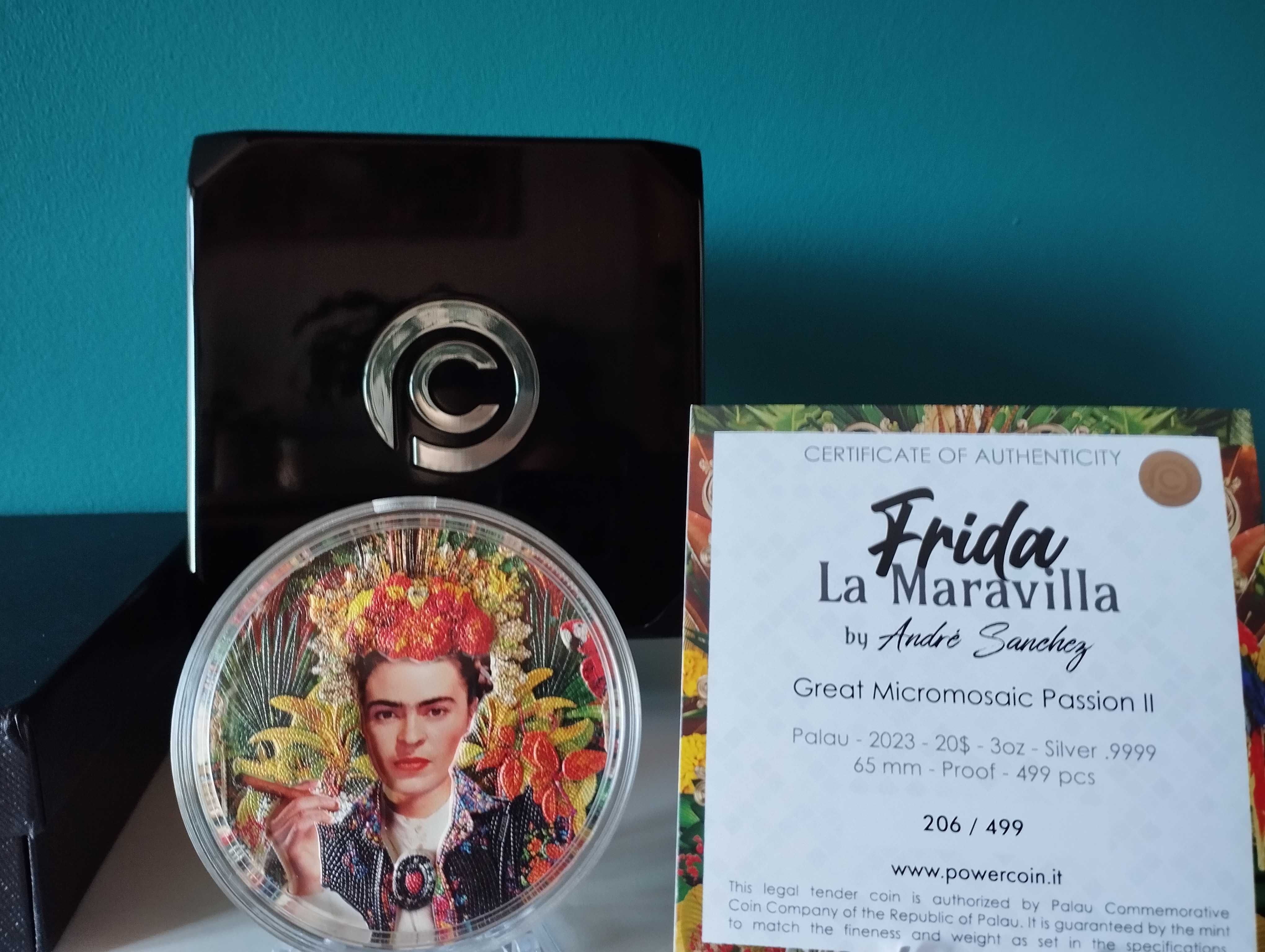 FRIDA KAHLO LA MARAVILLA Great Micromosaic Passion II Palau 2023