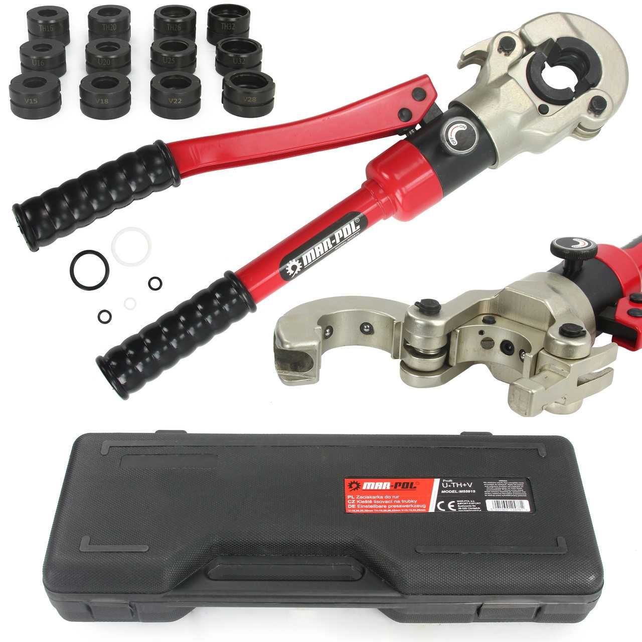Zaciskarka Hydrauliczna 12PCS /U+TH+V/