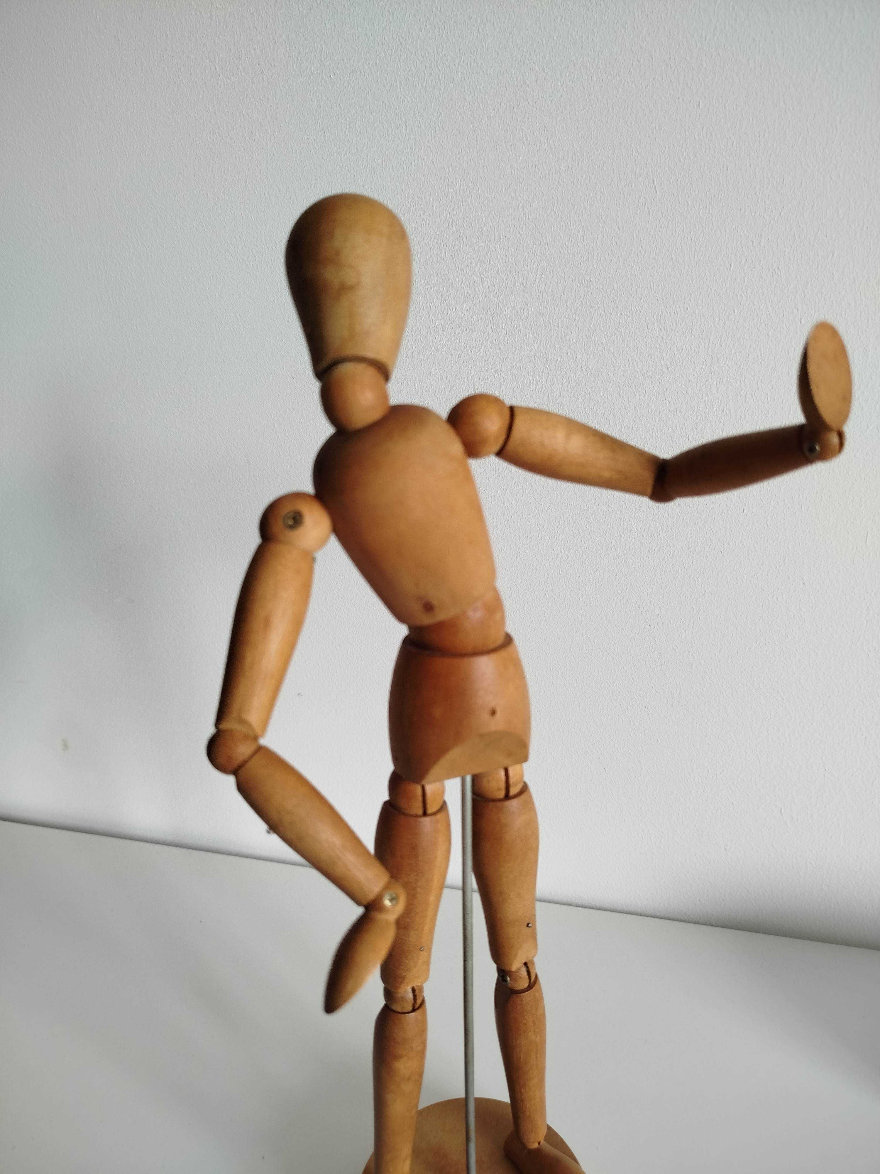 lalka męska, 33 cm, Manekin z drewna,