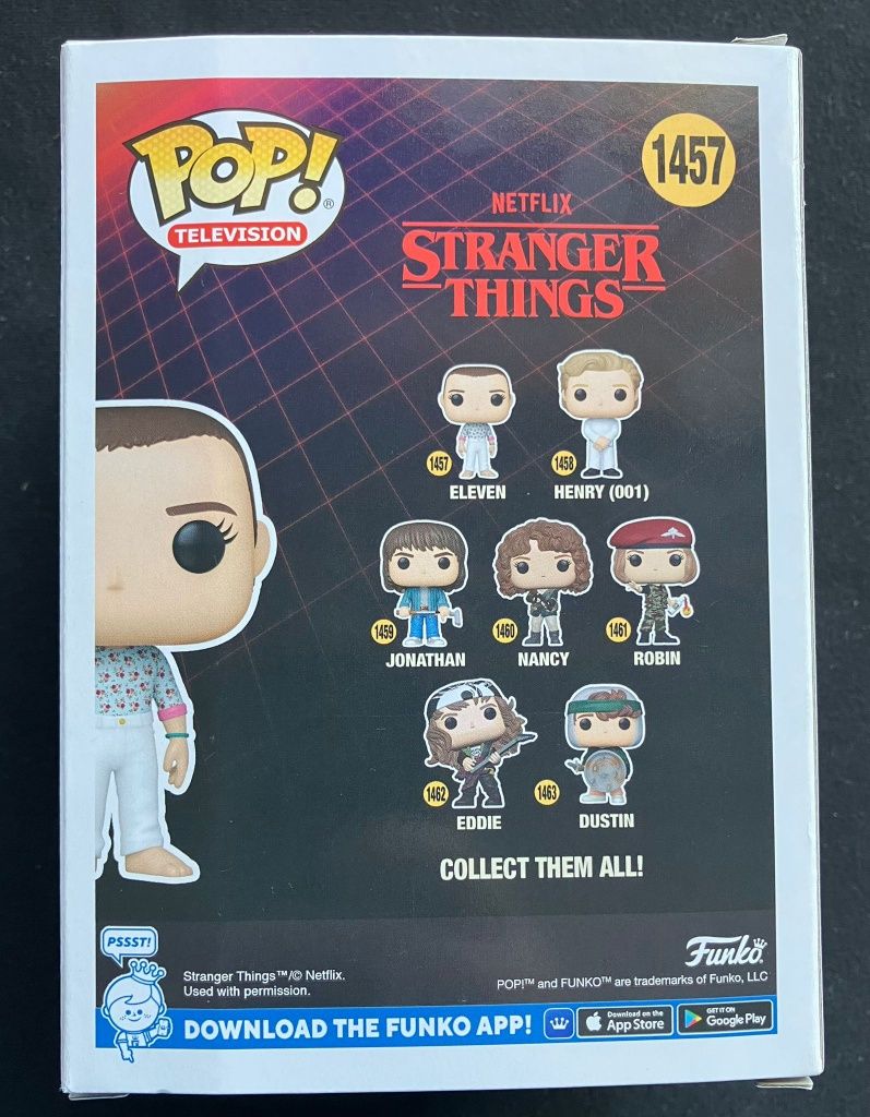 Stranger Things Eleven 1457 Chase Funko Pop