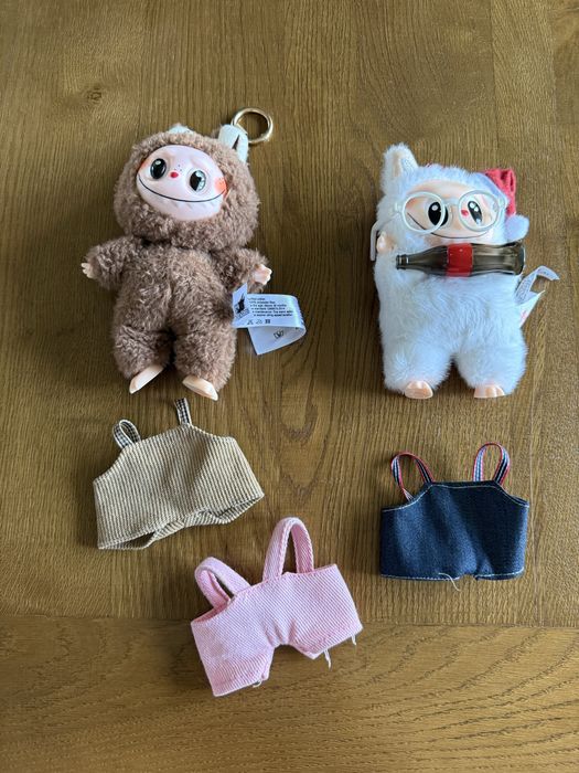 2 lalki la bubu labubu i ubranka