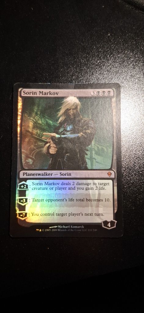 Sorin Markov Foil - Zendikar - MTG
