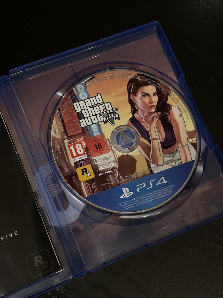 ГТА 5 для PS4 диск