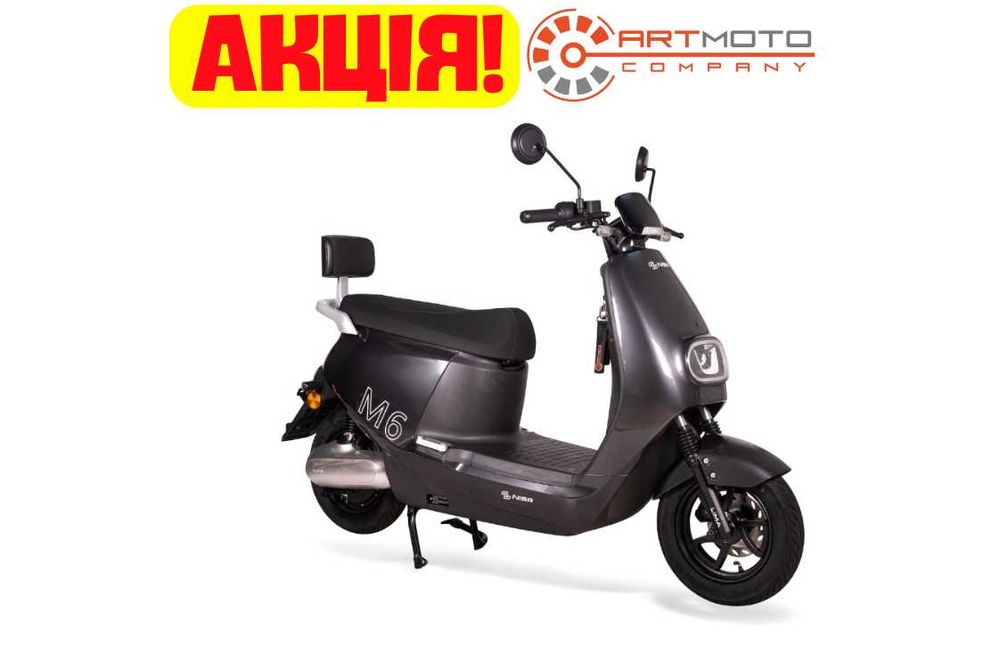 Електроскутер NISA M6 В наявності в АРТМОТО! Кредит! Гарантія!Доставка