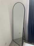 Lustro zaokraglone do garderoby 40cm szer
