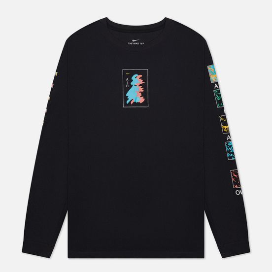 Nike лонгслів оригінал Nike A.I.R A Savag чорний чоловічий Dri-Fit
