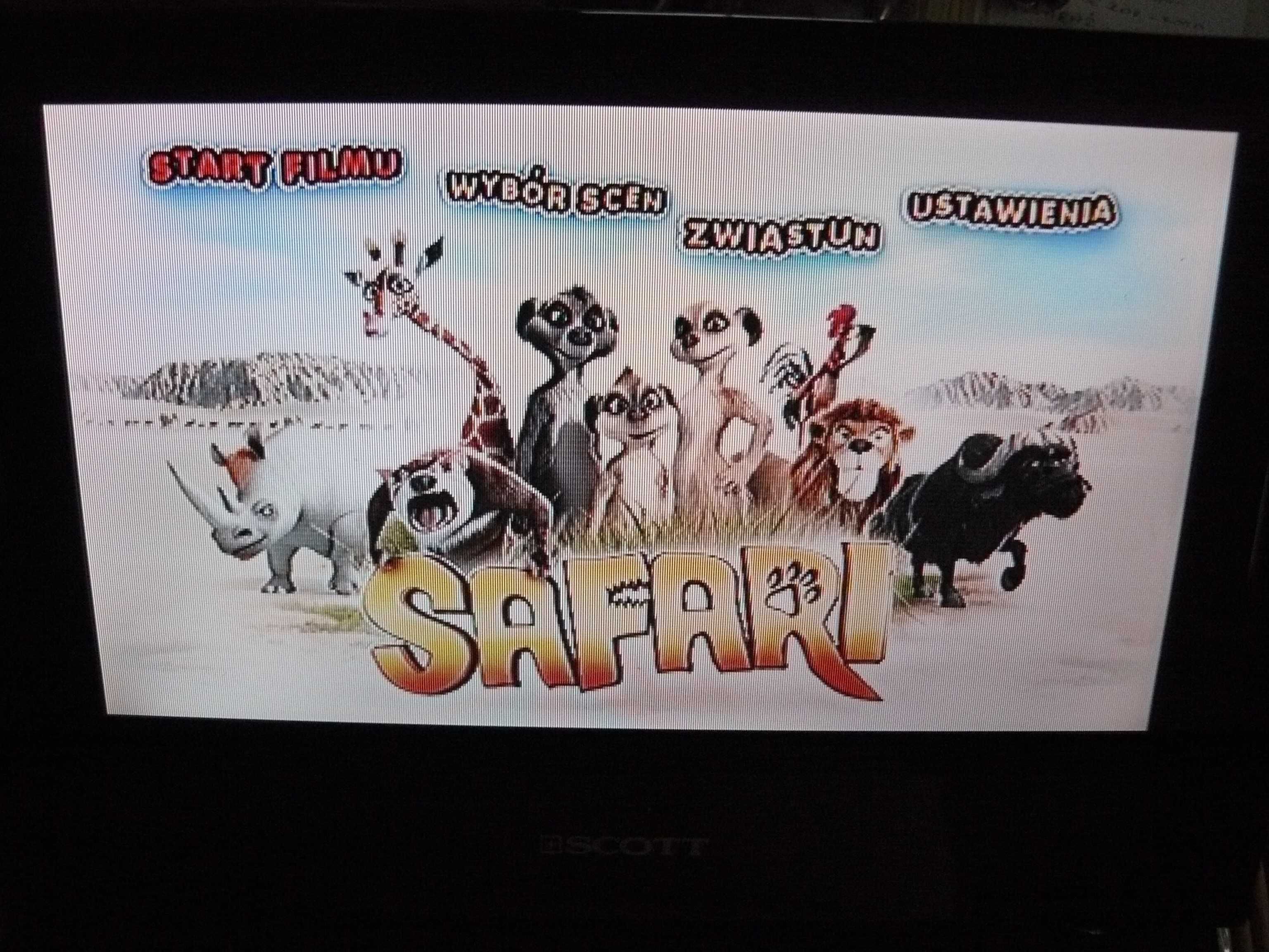 Odtwarzacz z ekranem dvd SCOTT  9 cali z usb , zasilanie 230/12 wolt