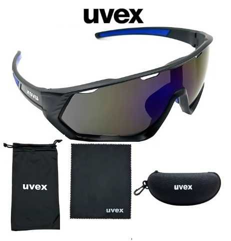UVEX. Okulary przeciwsłoneczne rowerowe UV400.