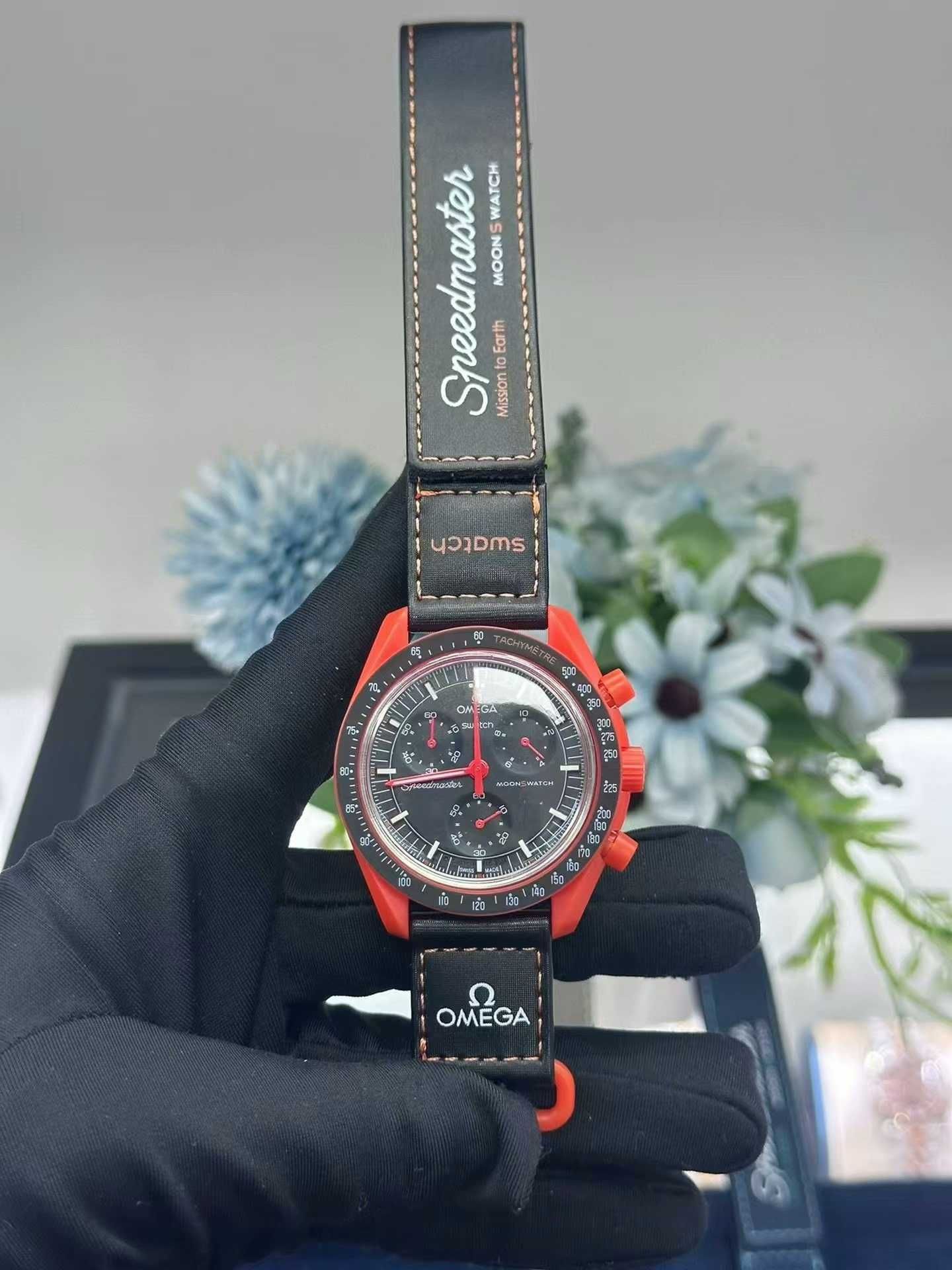Odkryj Omega x Swatch SO33O100 Lava – Ziemia