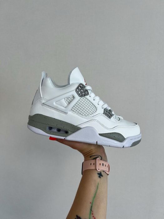 Кросівки Nike Air Jordan 4 Retro White Oreo (36-45)