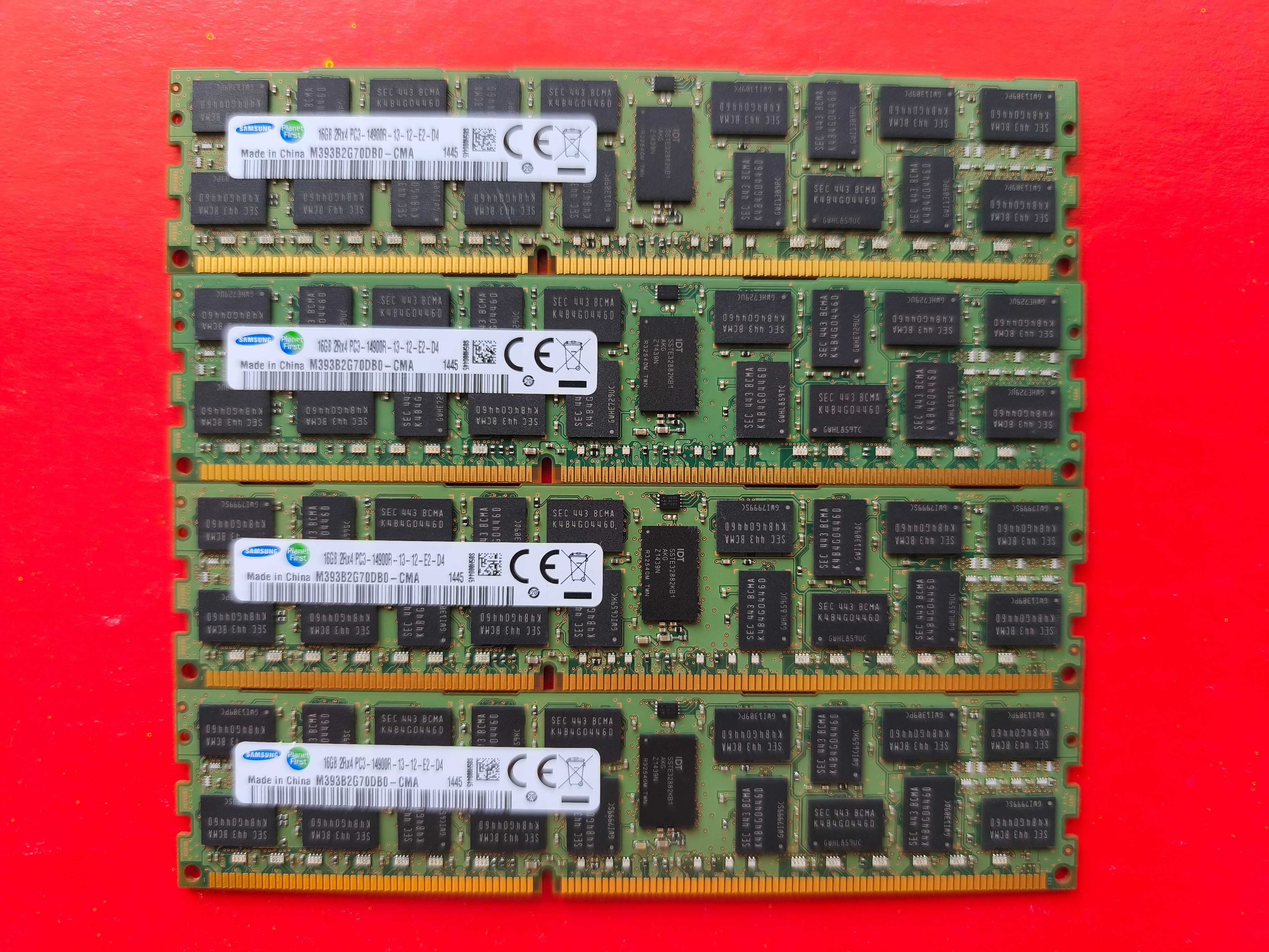 Samsung 16GB ECC DDR3 1866 PC3-14900R Reg серверная