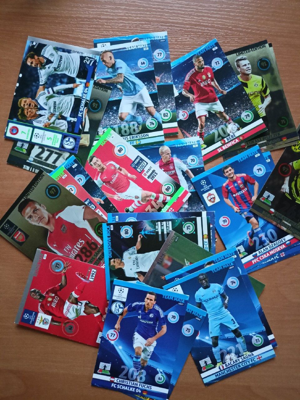 Karty piłkarskie Panini Adrenalyn XL "UEFA Champions League"