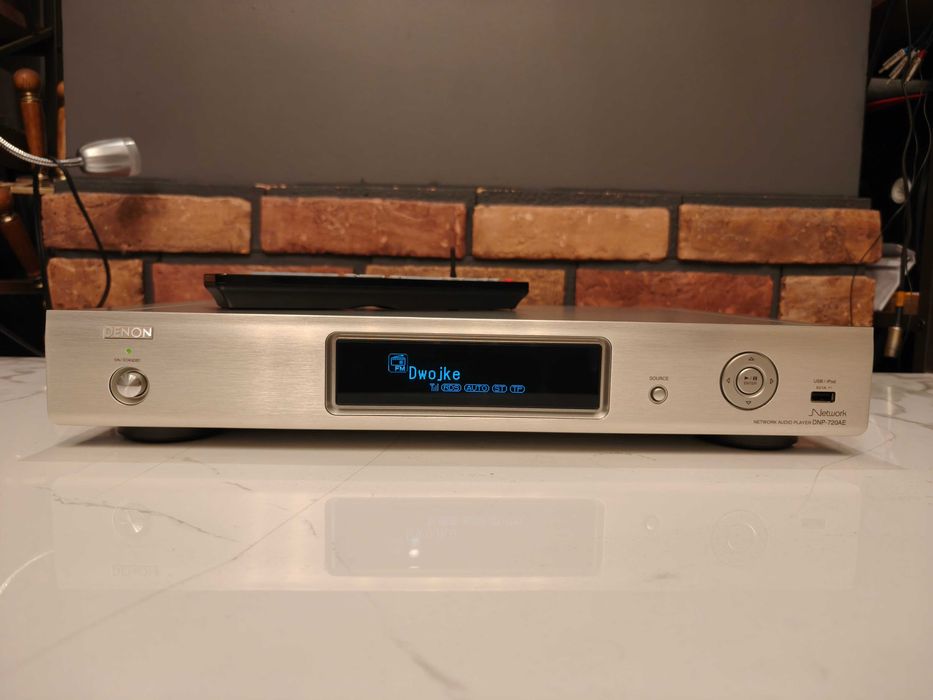 DENON DNP-720AE Znakomity odtwarzacz sieciowy + tuner radiowy