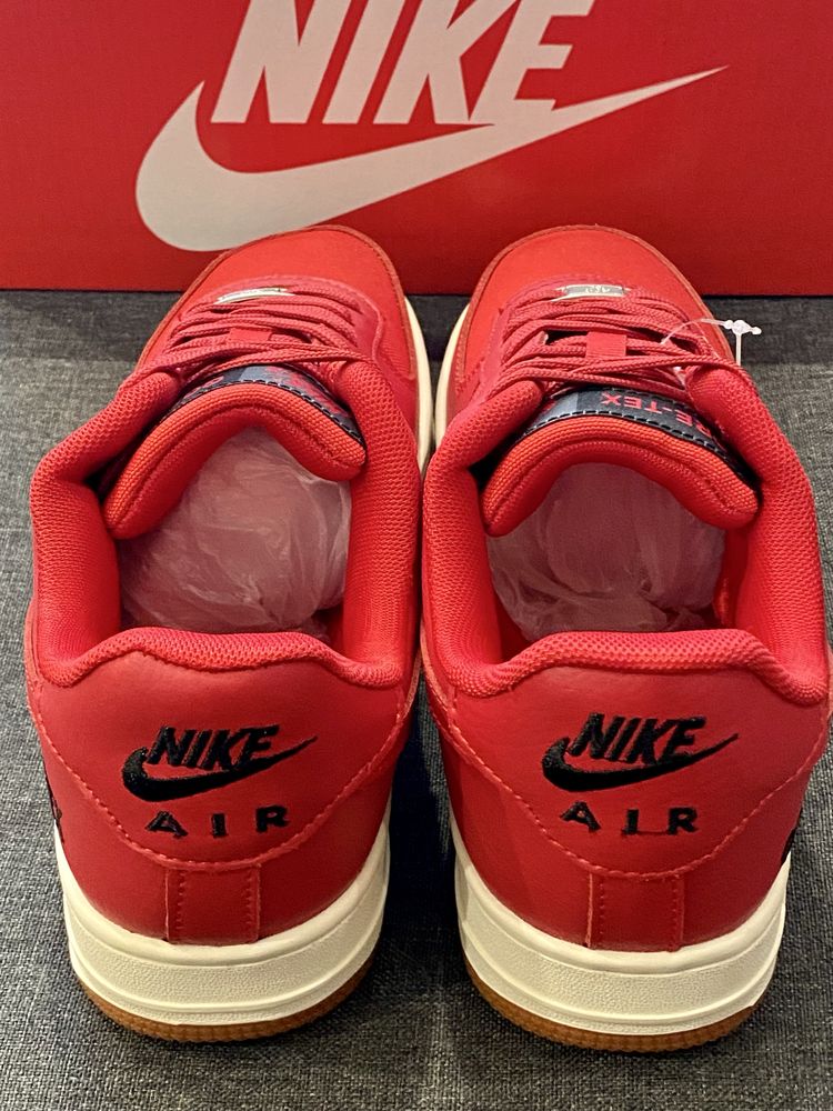 Шкіряні чоловічі кросівки  Nike Air Force 1 41-46 розмір
