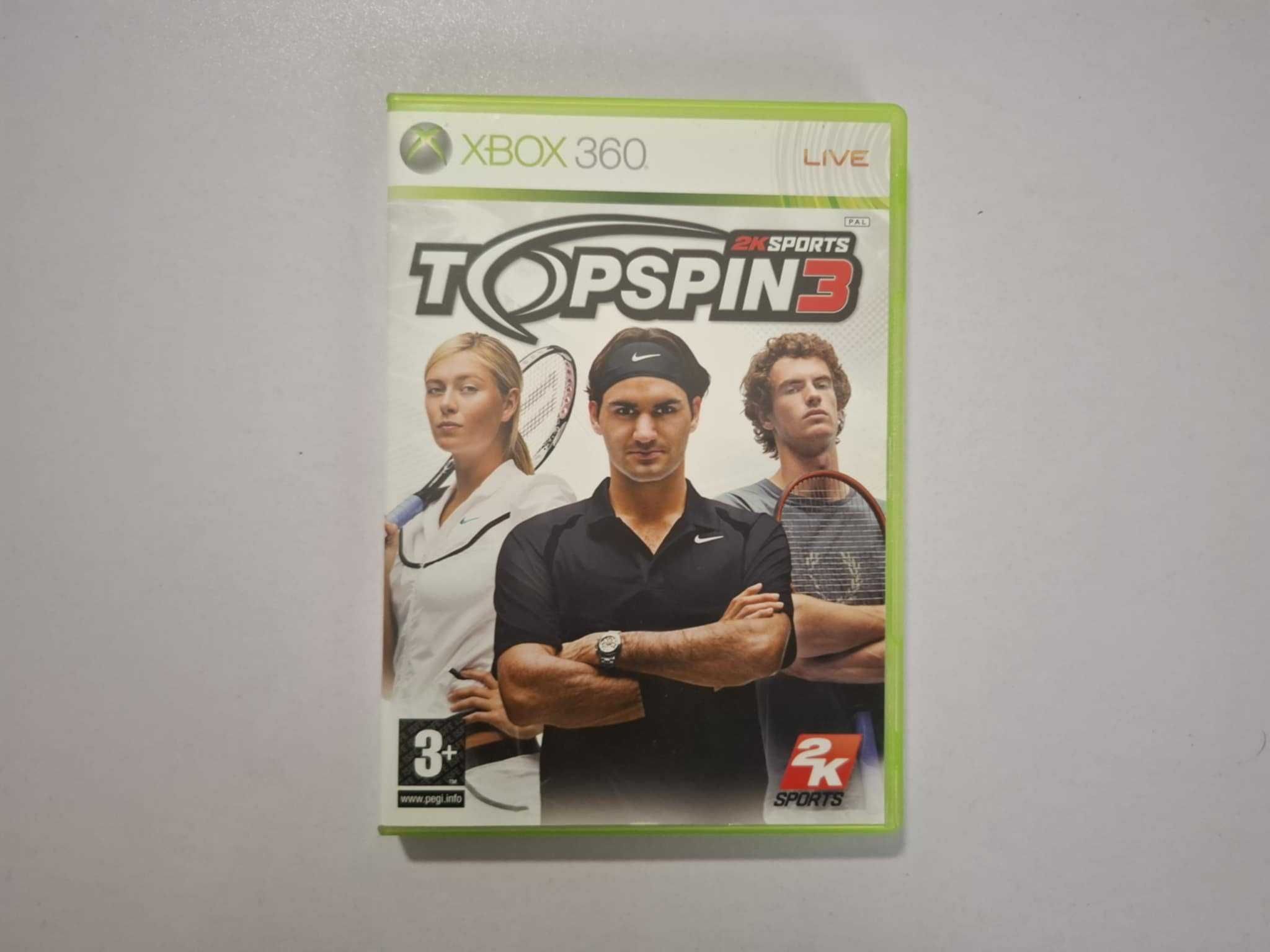 TOPSPIN 3 (XBOX 360) - wyd. - angielskie