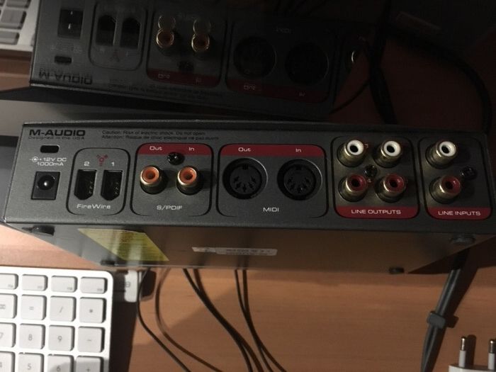 Interface Audio Firewire M-Audio