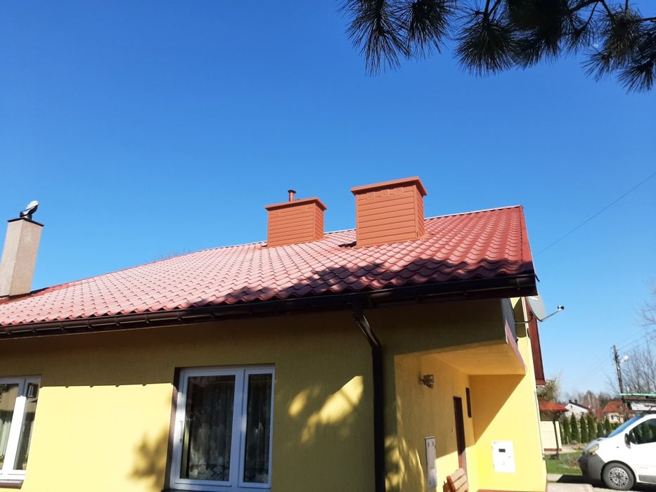 USŁUGI DEKARSKIE - Podbitki dachowe - Okucia kominów