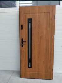 Nowe drzwi zewnętrzne gr. 68 mm metalowe ocieplone winchester 90