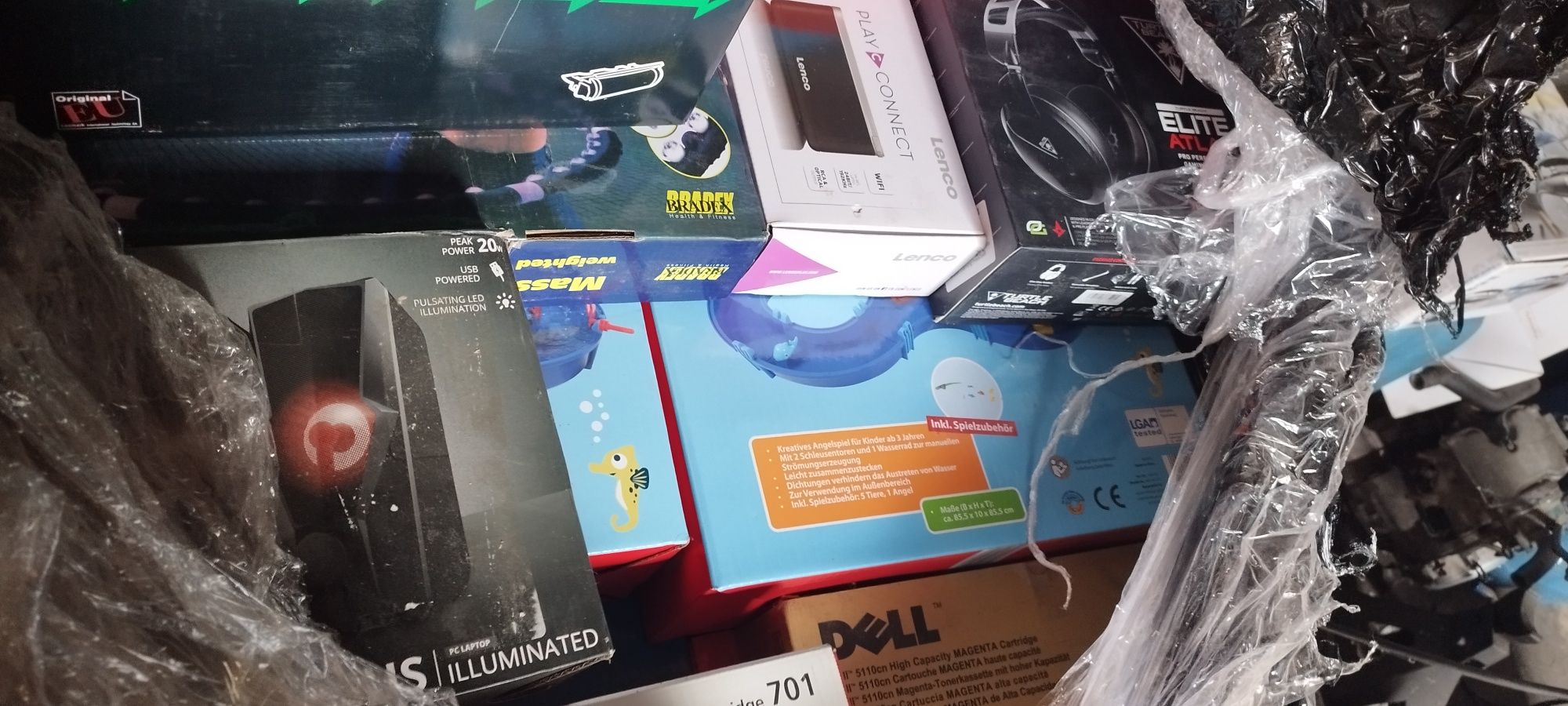 Paleta zabawki audio elektronika kat A nowe