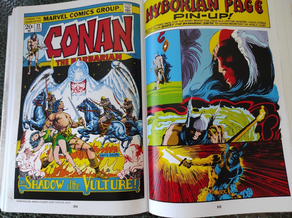Omnibus Conan Barbarian original marvel years volume 1 banda desenhada