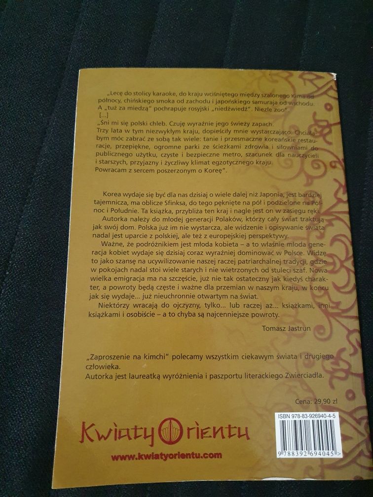 Zaproszenie na kimchi Lena Świadek
