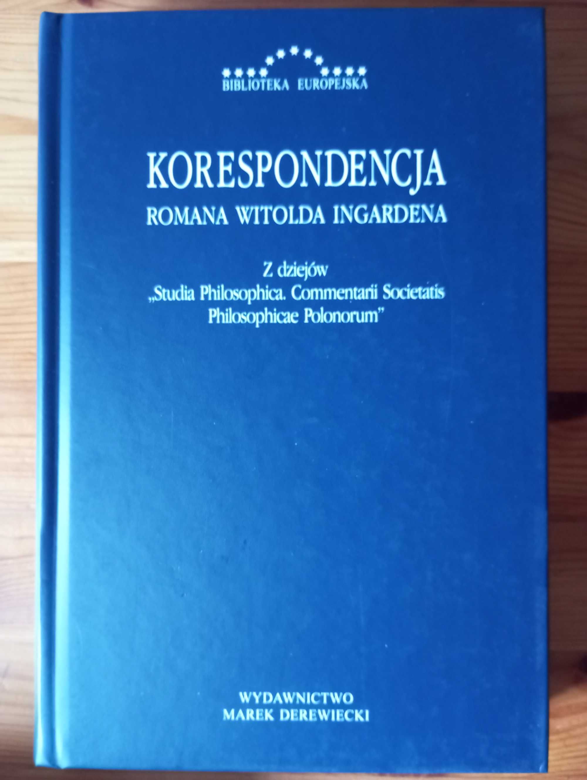 Korespondencja Romana Witolda Ingardena