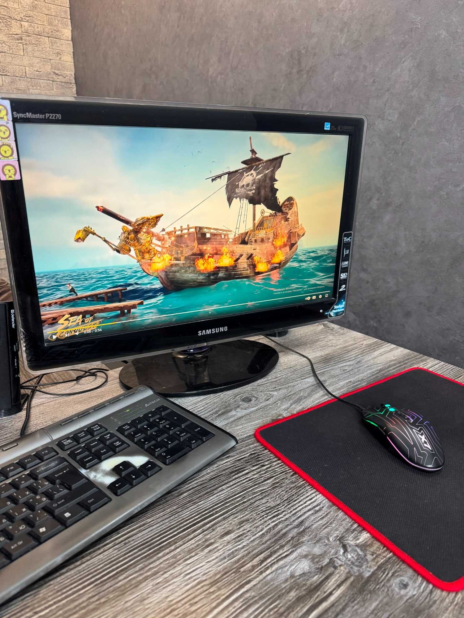 Комп'ютер Intel I5 8400 | GTX1060 | 16gb ddr4 | 240 gb ssd + монитор