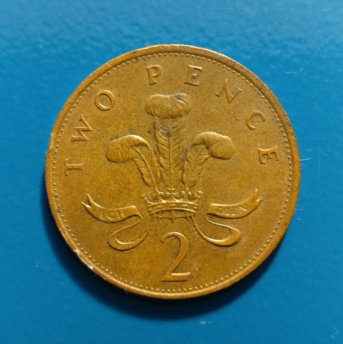 Moeda 2 Pence Inglaterra