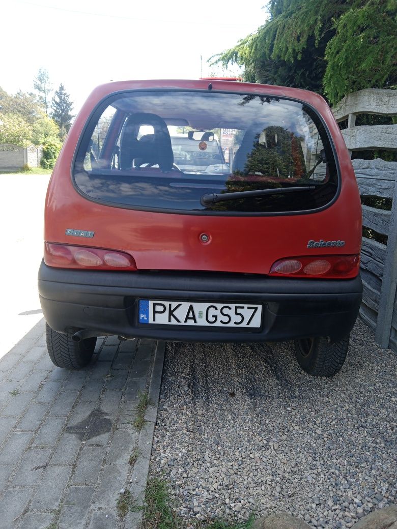 Fiat Seicento 1.1 benyzna niski przebieg książki serwisowe