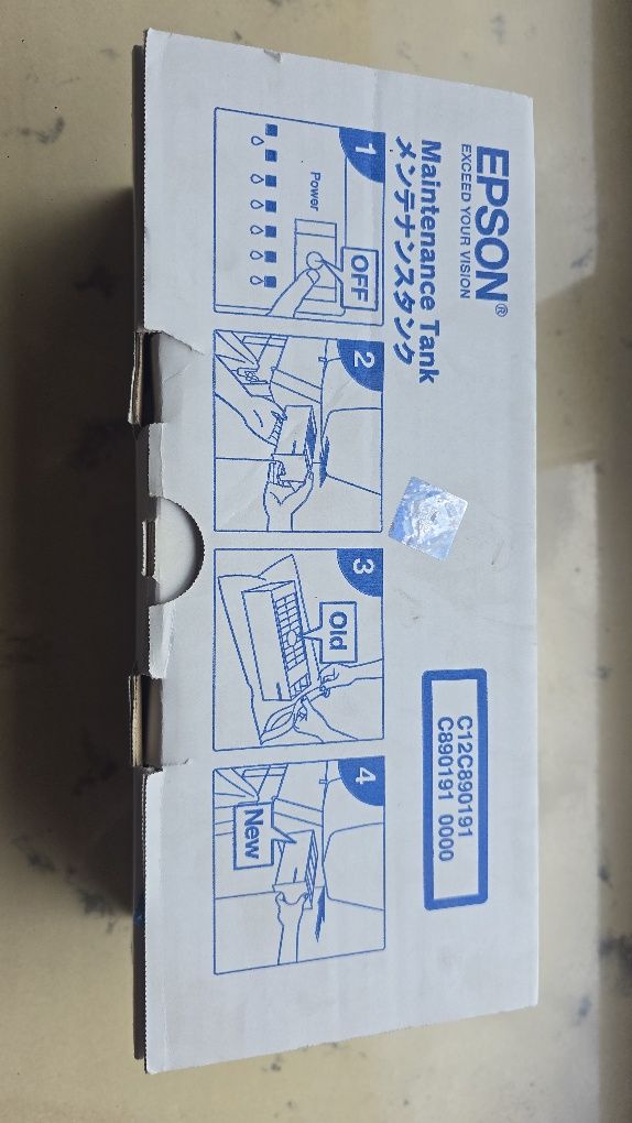 Epson tusz  C12C890191 nowy oryginał